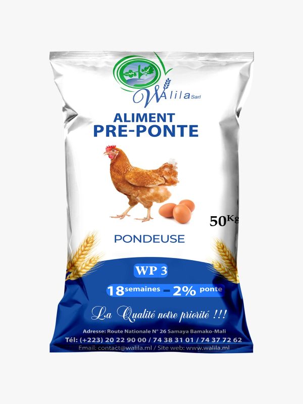 WP3 – Aliment Pré-Ponte